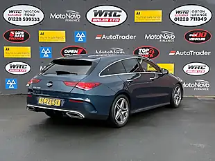 Used 2022 Mercedes-Benz Cla AMG Line Premium 2 Blue - Interior and Exterior details 6