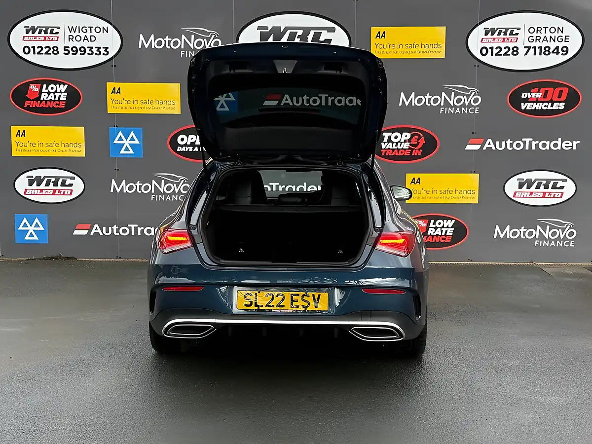 Used 2022 Mercedes-Benz Cla AMG Line Premium 2 Blue - Interior and Exterior details 8