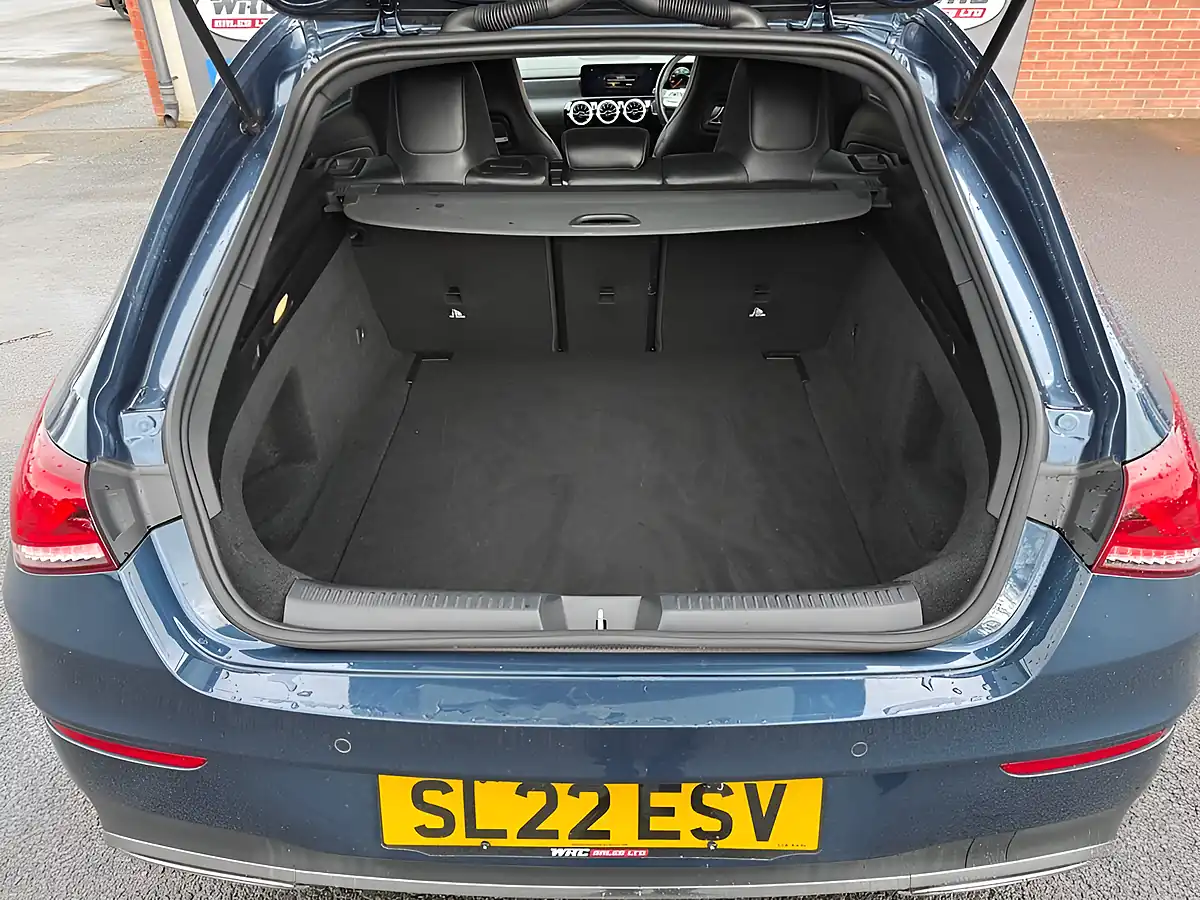 Used 2022 Mercedes-Benz Cla AMG Line Premium 2 Blue - Interior and Exterior details 9
