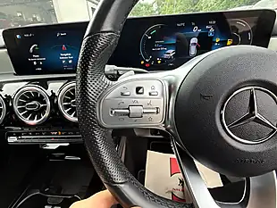 Used 2022 Mercedes-Benz Cla AMG Line Premium Blue - Interior and Exterior details 18