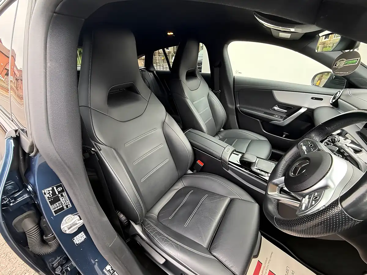 Used 2022 Mercedes-Benz Cla AMG Line Premium Blue - Interior and Exterior details 20