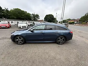 Used 2022 Mercedes-Benz Cla AMG Line Premium Blue - Interior and Exterior details 7