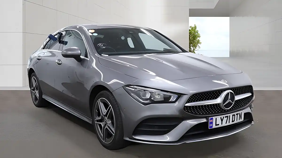 Used 2022 Mercedes-Benz Cla AMG Line (premium) Grey - Front View