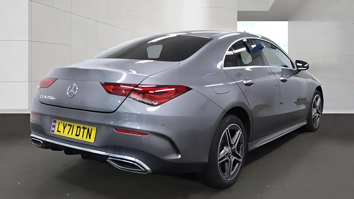 Used 2022 Mercedes-Benz Cla AMG Line (premium) Grey - Interior and Exterior details 2