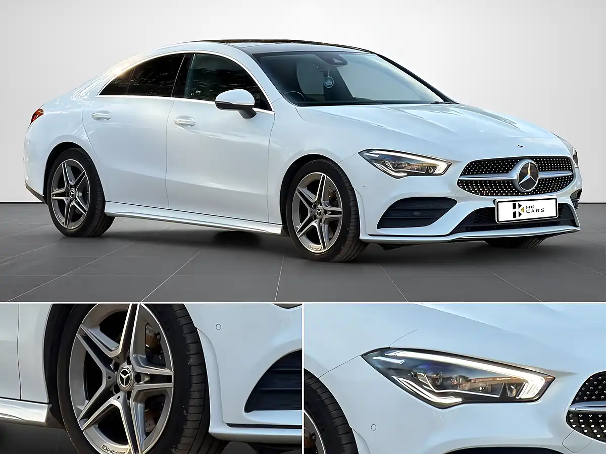 Used 2022 Mercedes-Benz Cla AMG Line (premium Plus 2) White - Interior and Exterior details 13