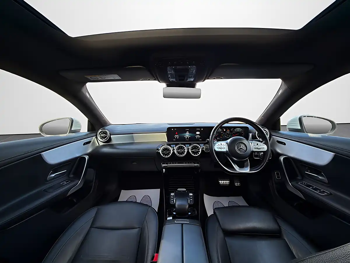 Used 2022 Mercedes-Benz Cla AMG Line (premium Plus 2) White - Interior and Exterior details 2