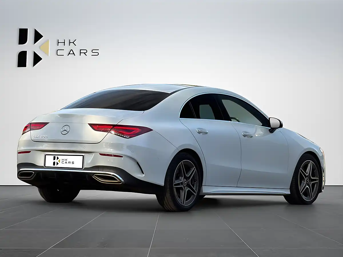Used 2022 Mercedes-Benz Cla AMG Line (premium Plus 2) White - Interior and Exterior details 5