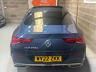 Used 2022 Mercedes-Benz Cla AMG Line Premium Plus Denim Blue - Interior and Exterior details 3
