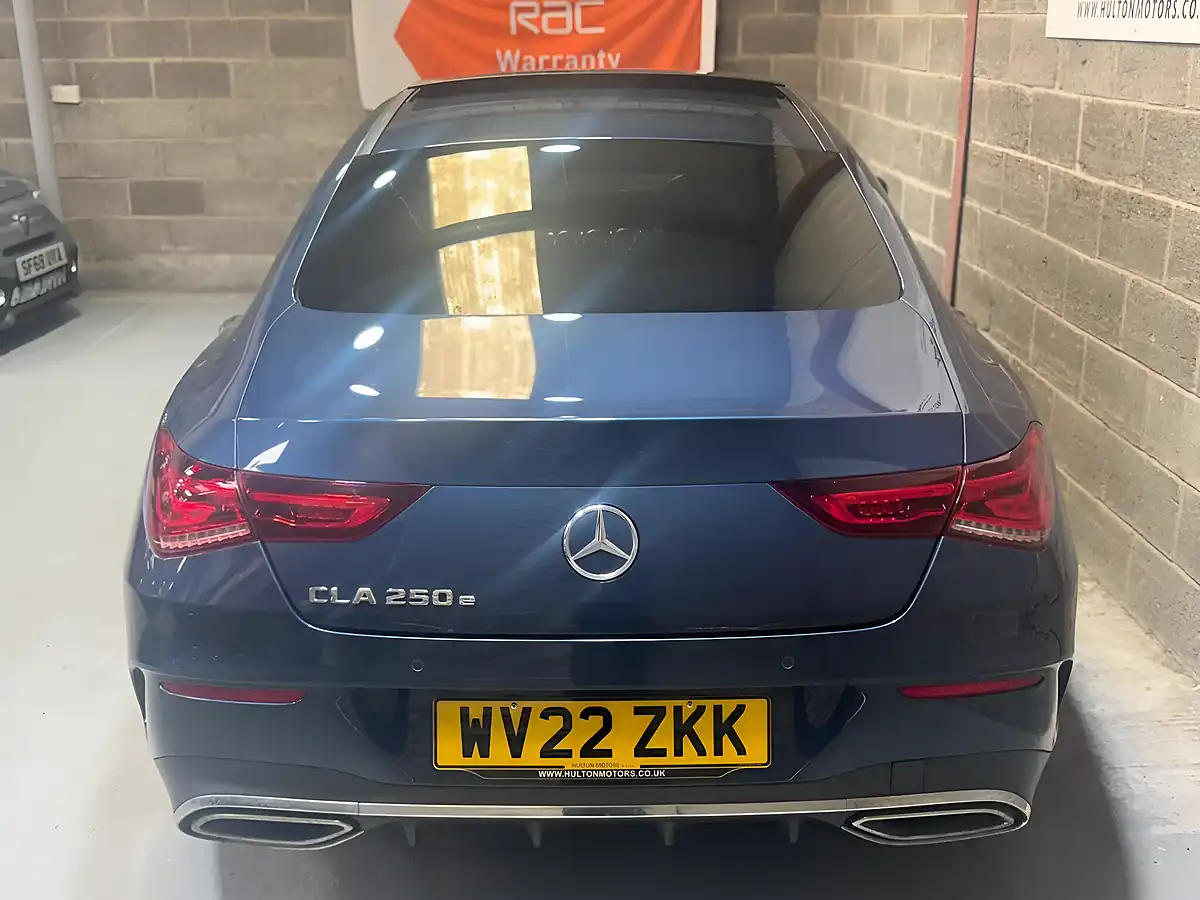 Used 2022 Mercedes-Benz Cla AMG Line Premium Plus Denim Blue - Interior and Exterior details 3