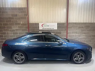 Used 2022 Mercedes-Benz Cla AMG Line Premium Plus Denim Blue - Interior and Exterior details 5