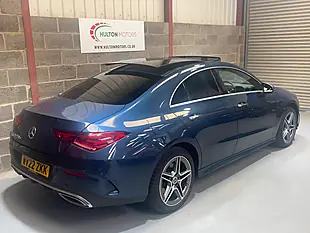 Used 2022 Mercedes-Benz Cla AMG Line Premium Plus Denim Blue - Interior and Exterior details 7
