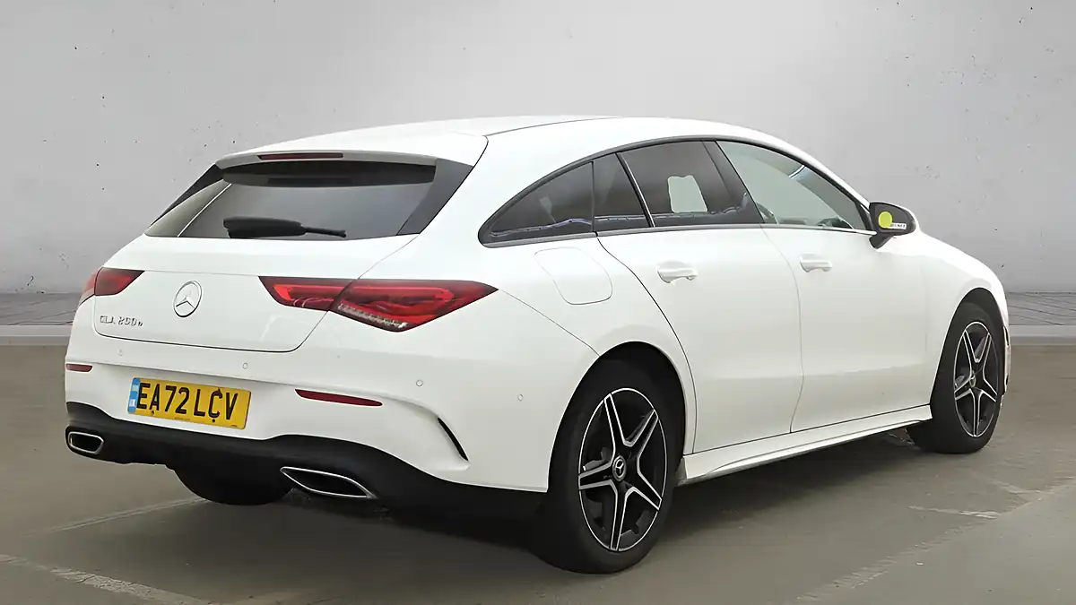 Used 2022 Mercedes-Benz Cla AMG Line Premium Shooting Brake White - Interior and Exterior details 2