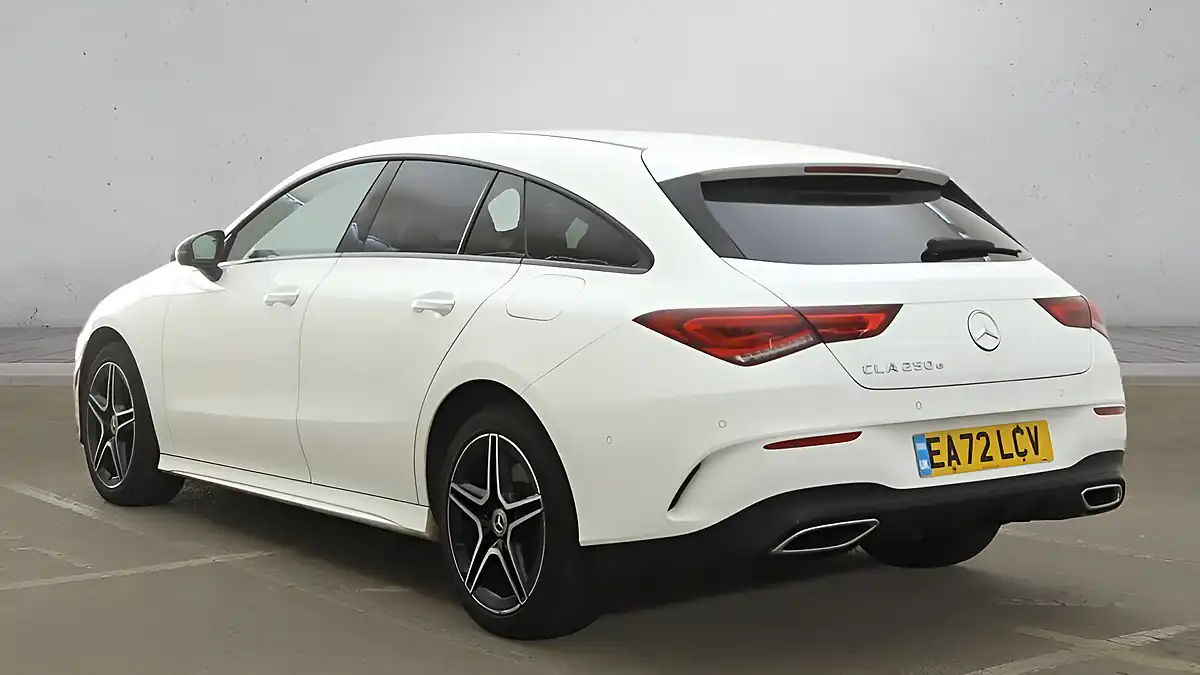Used 2022 Mercedes-Benz Cla AMG Line Premium Shooting Brake White - Interior and Exterior details 3