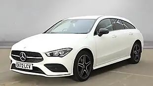 Used 2022 Mercedes-Benz Cla AMG Line Premium Shooting Brake White - Interior and Exterior details 4