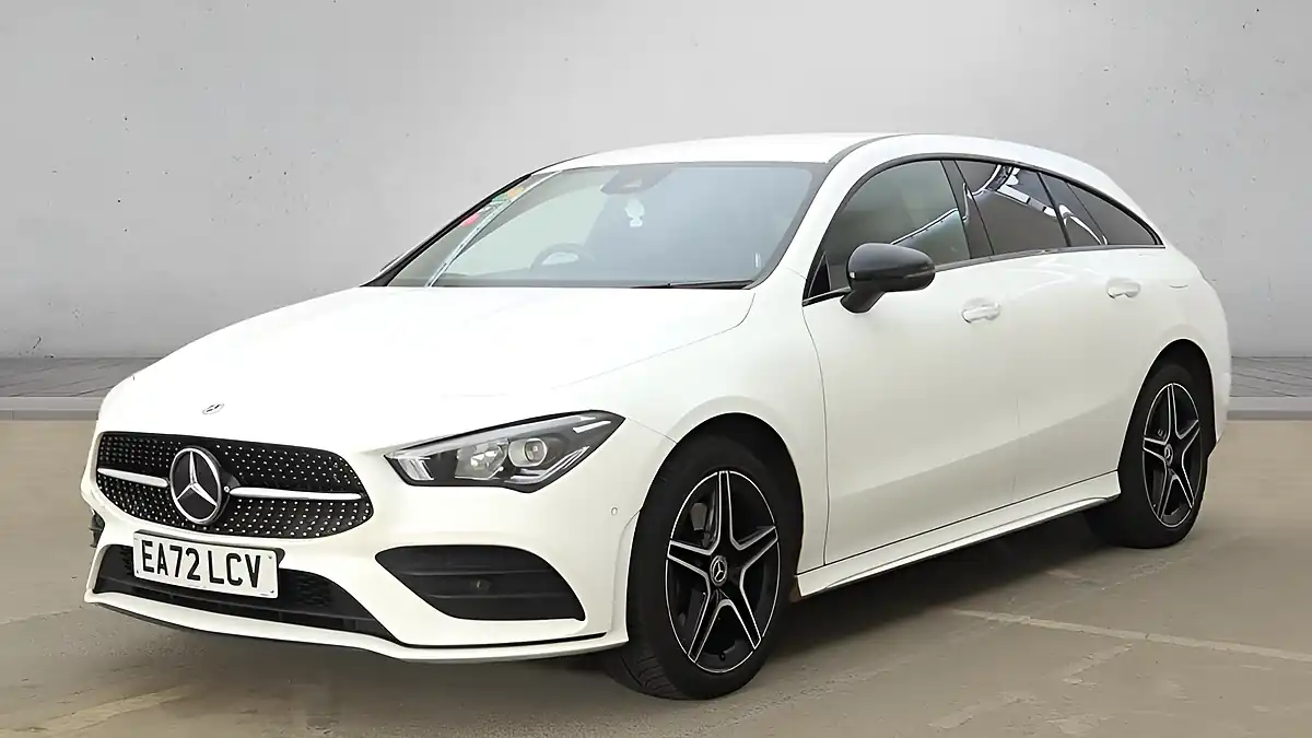 Used 2022 Mercedes-Benz Cla AMG Line Premium Shooting Brake White - Interior and Exterior details 4
