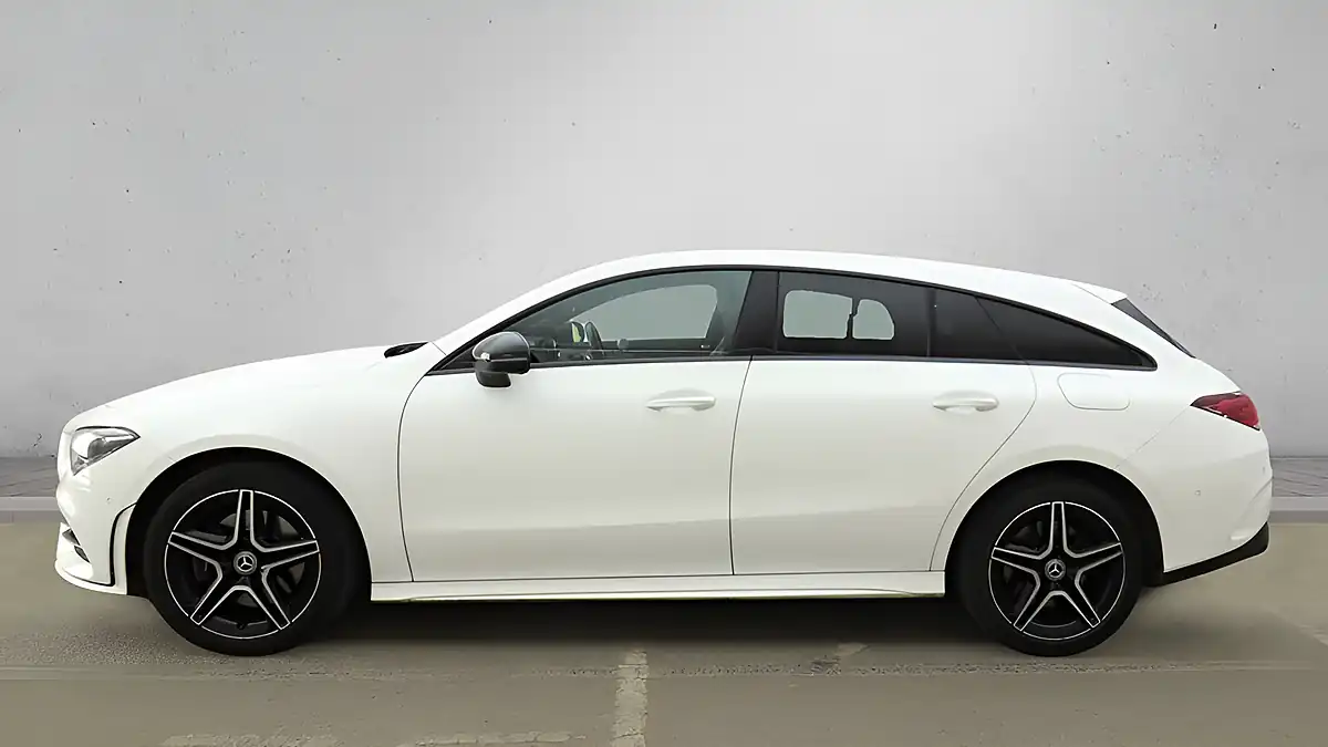 Used 2022 Mercedes-Benz Cla AMG Line Premium Shooting Brake White - Interior and Exterior details 6