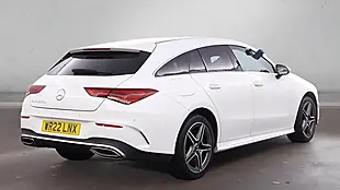 Used 2022 Mercedes-Benz Cla AMG Line (premium) White - Interior and Exterior details 2