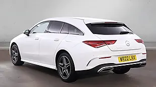 Used 2022 Mercedes-Benz Cla AMG Line (premium) White - Interior and Exterior details 3