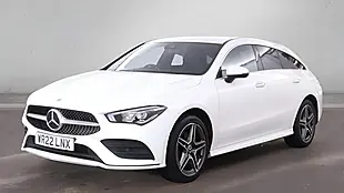 Used 2022 Mercedes-Benz Cla AMG Line (premium) White - Interior and Exterior details 4