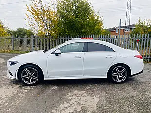 Used 2022 Mercedes-Benz Cla AMG Line Premium White - Interior and Exterior details 10