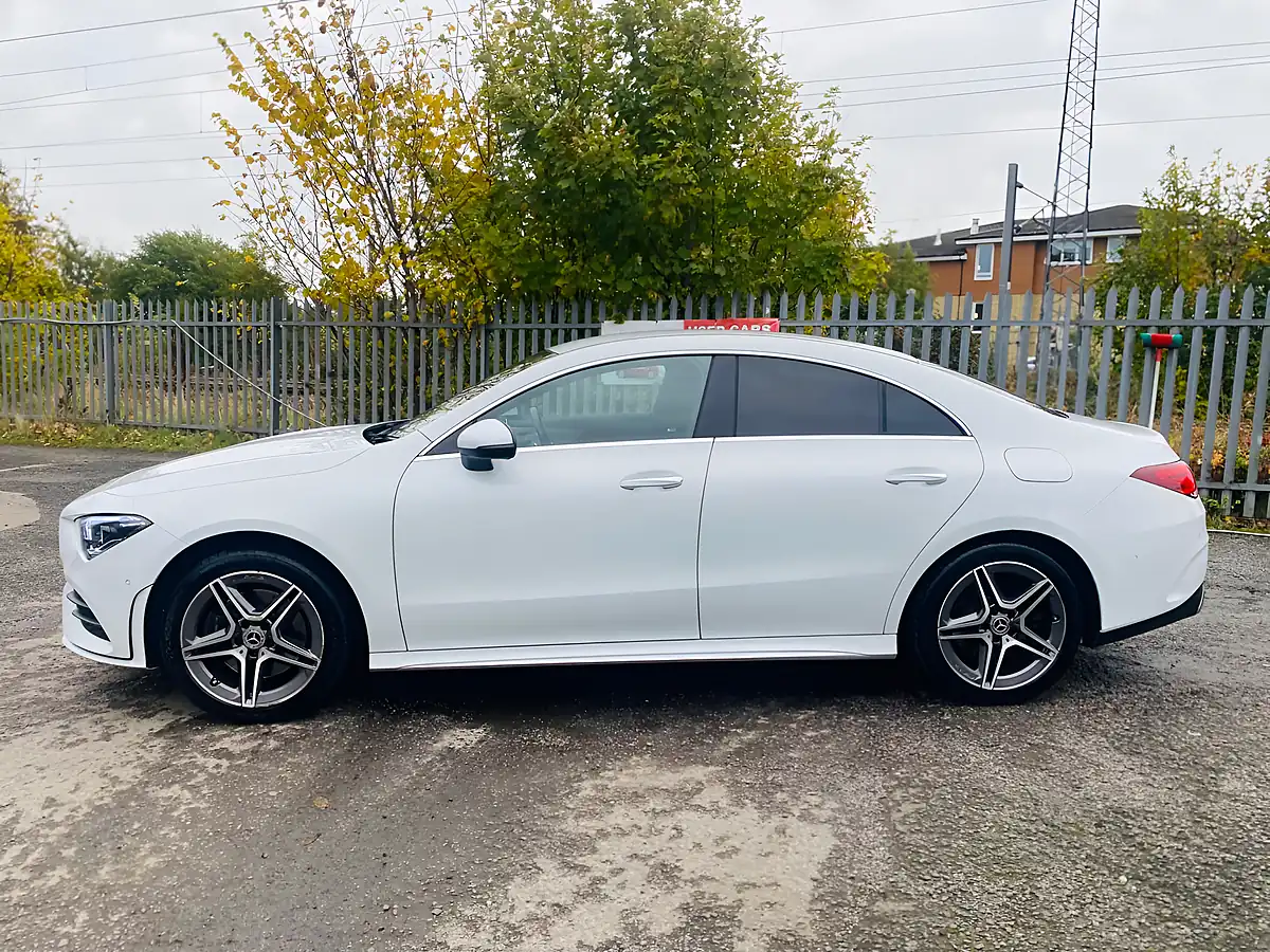 Used 2022 Mercedes-Benz Cla AMG Line Premium White - Interior and Exterior details 10