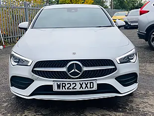 Used 2022 Mercedes-Benz Cla AMG Line Premium White - Interior and Exterior details 2