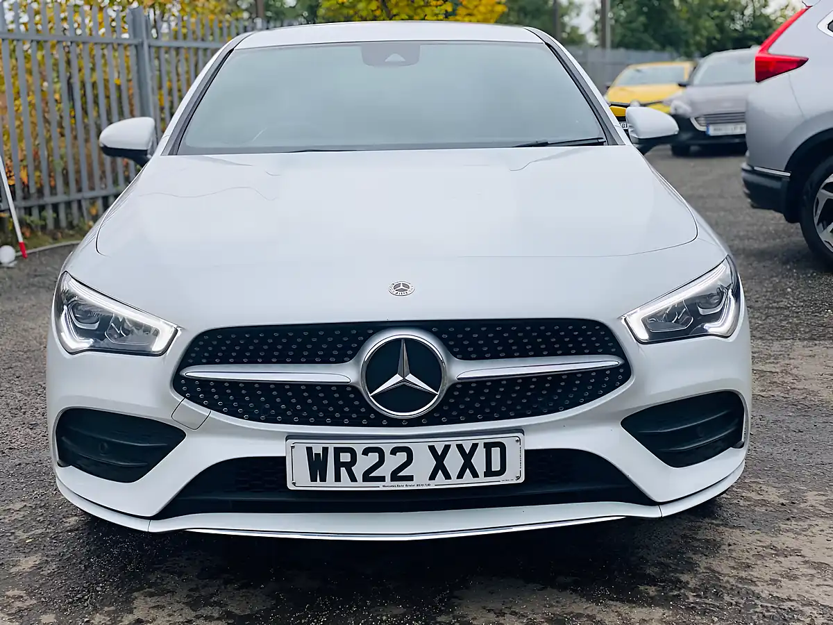 Used 2022 Mercedes-Benz Cla AMG Line Premium White - Interior and Exterior details 2