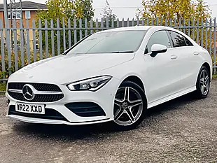 Used 2022 Mercedes-Benz Cla AMG Line Premium White - Interior and Exterior details 3