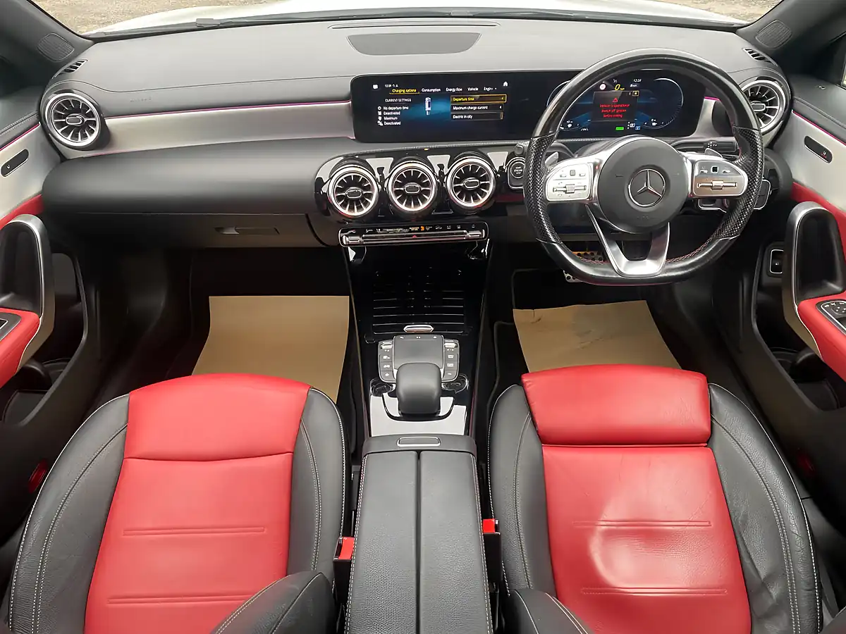 Used 2022 Mercedes-Benz Cla AMG Line Premium White - Interior and Exterior details 5