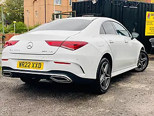 Used 2022 Mercedes-Benz Cla AMG Line Premium White - Interior and Exterior details 7