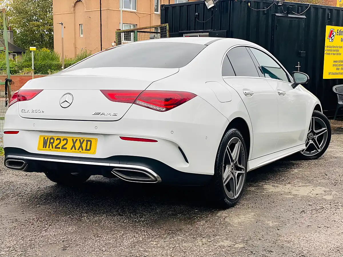 Used 2022 Mercedes-Benz Cla AMG Line Premium White - Interior and Exterior details 7