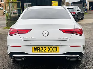 Used 2022 Mercedes-Benz Cla AMG Line Premium White - Interior and Exterior details 8