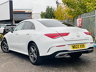 Used 2022 Mercedes-Benz Cla AMG Line Premium White - Interior and Exterior details 9