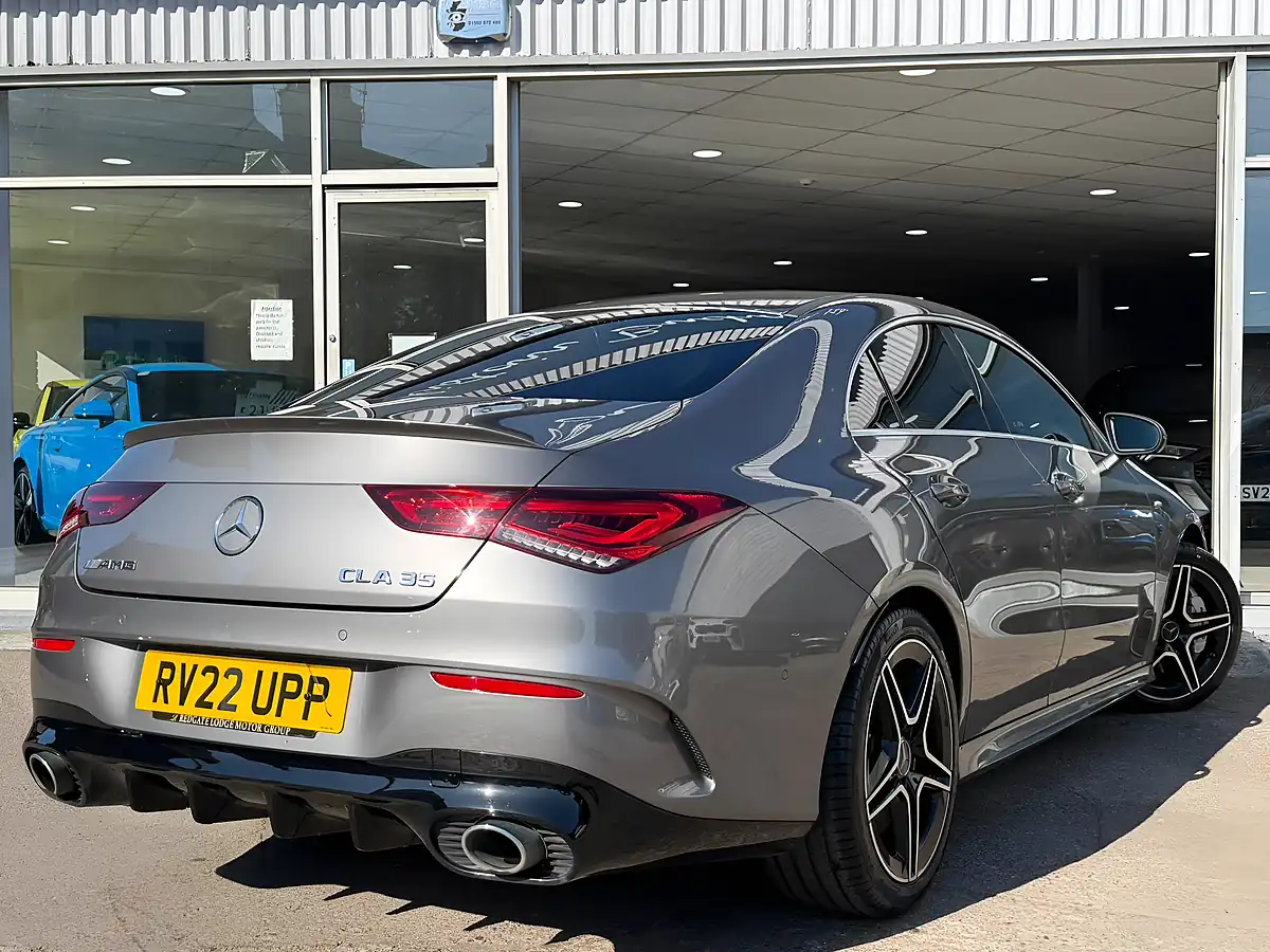 Used 2022 Mercedes-Benz Cla CLA35 AMG Grey - Interior and Exterior details 3