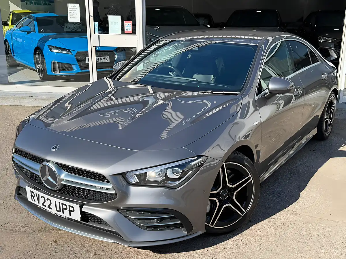 Used 2022 Mercedes-Benz Cla CLA35 AMG Grey - Interior and Exterior details 4