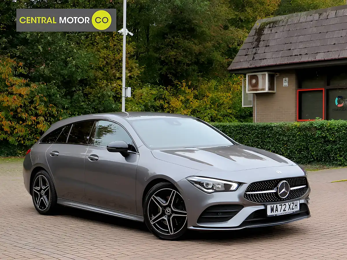 Used 2022 Mercedes-Benz Cla Class AMG Line (executive) Grey - Front View