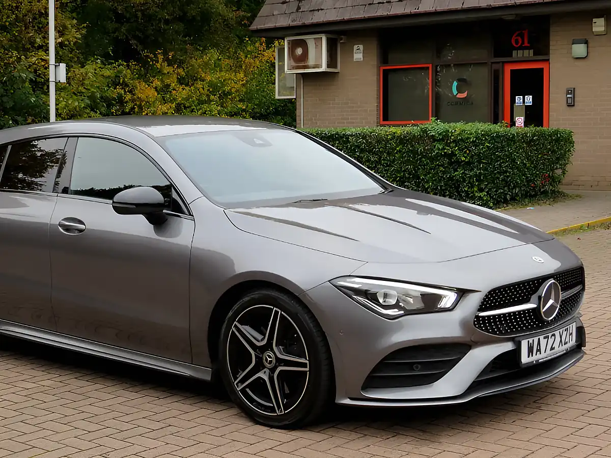 Used 2022 Mercedes-Benz Cla Class AMG Line (executive) Grey - Interior and Exterior details 10