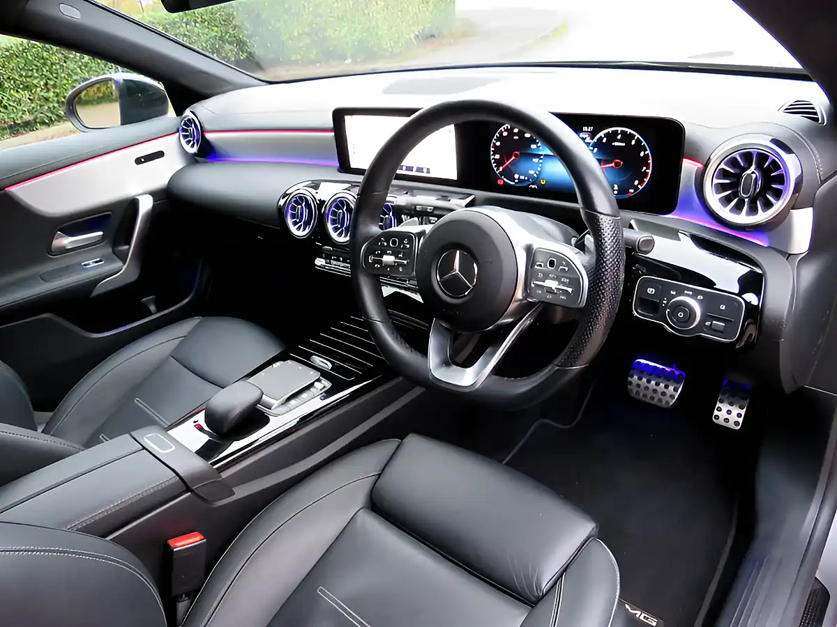 Used 2022 Mercedes-Benz Cla Class AMG Line (executive) Grey - Interior and Exterior details 15