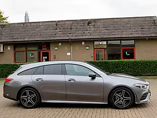 Used 2022 Mercedes-Benz Cla Class AMG Line (executive) Grey - Interior and Exterior details 2
