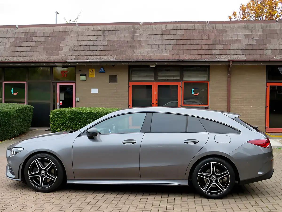 Used 2022 Mercedes-Benz Cla Class AMG Line (executive) Grey - Interior and Exterior details 6