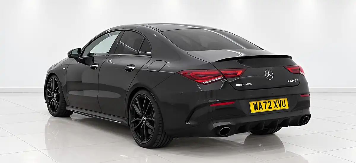 Used 2022 Mercedes-Benz Cla Premium Cosmos Black - Interior and Exterior details 4