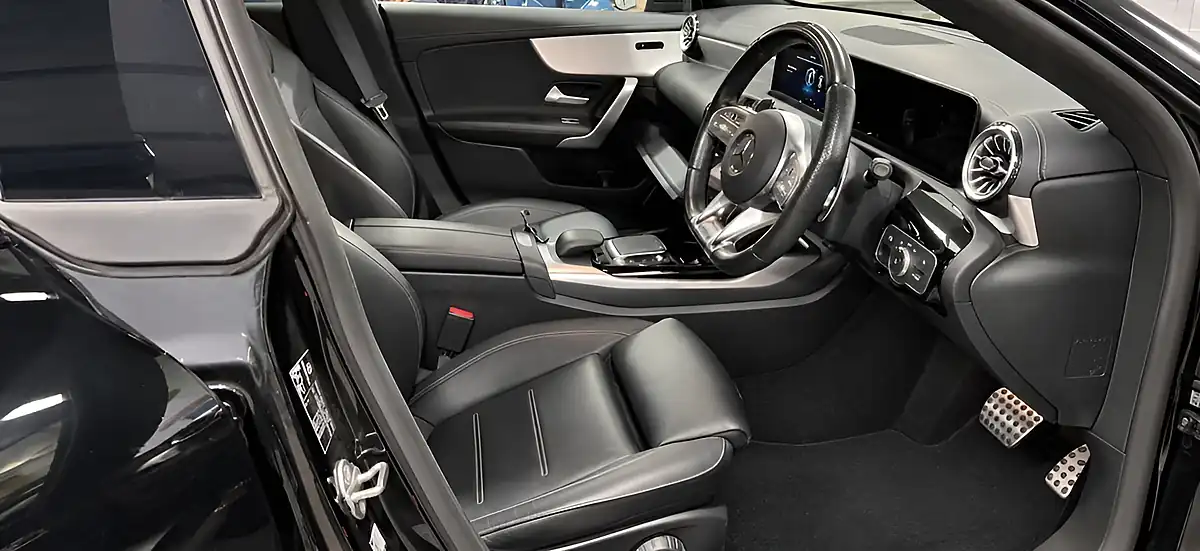 Used 2022 Mercedes-Benz Cla Premium Cosmos Black - Interior and Exterior details 6