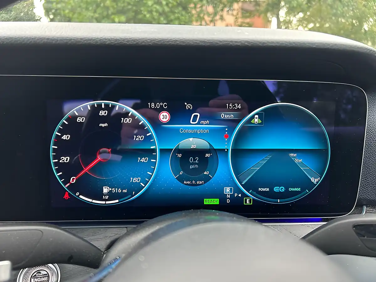 Used 2022 Mercedes-Benz E Class AMG Line Obsidian Black - Interior and Exterior details 18