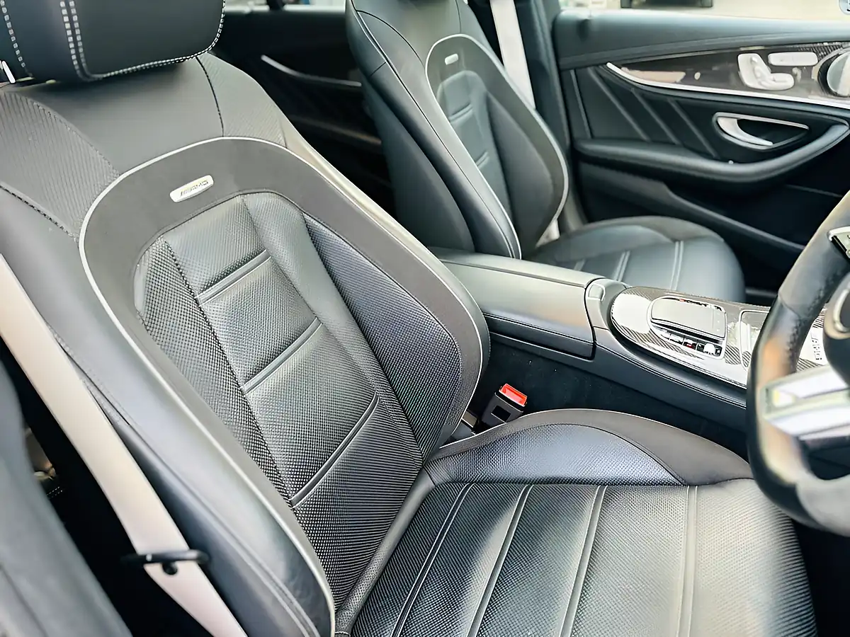 Used 2022 Mercedes-Benz E Class AMG S Black - Interior and Exterior details 12