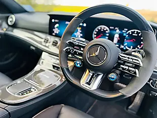 Used 2022 Mercedes-Benz E Class AMG S Black - Interior and Exterior details 16