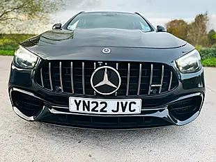 Used 2022 Mercedes-Benz E Class AMG S Black - Interior and Exterior details 2