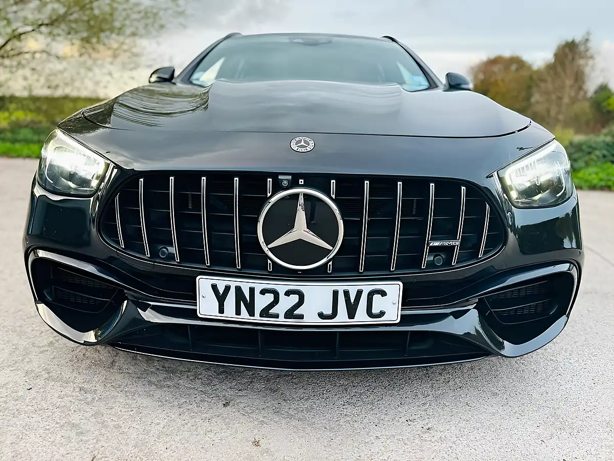 Used 2022 Mercedes-Benz E Class AMG S Black - Interior and Exterior details 2
