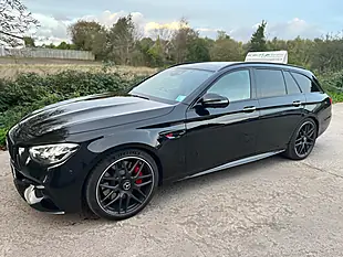 Used 2022 Mercedes-Benz E Class AMG S Black - Interior and Exterior details 3