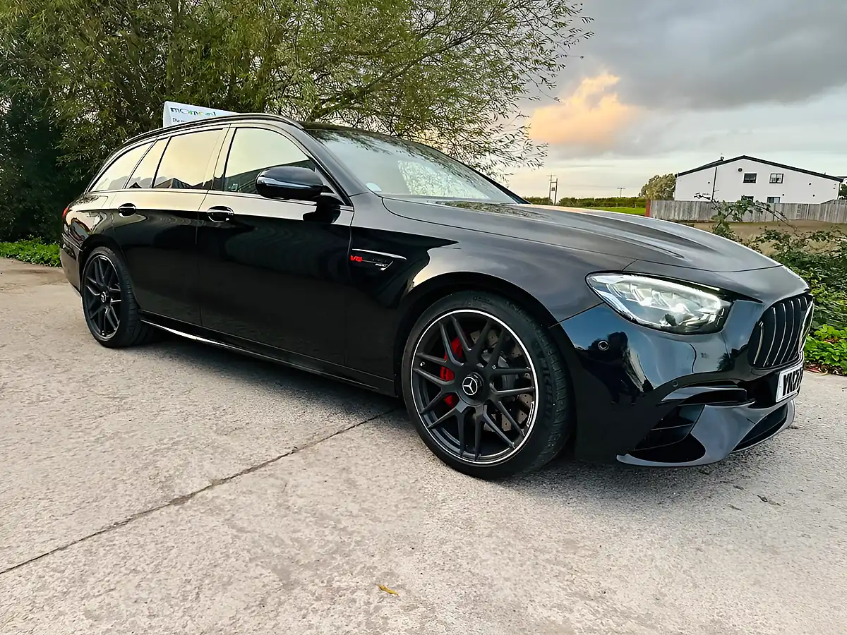Used 2022 Mercedes-Benz E Class AMG S Black - Interior and Exterior details 6
