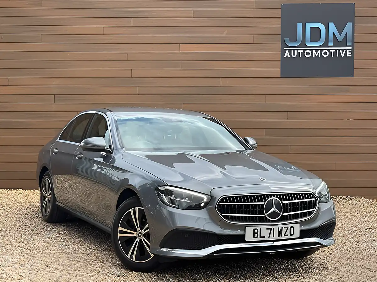 Used 2022 Mercedes-Benz E Class Sport Grey - Front View